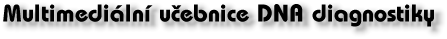 Multimediln uebnice DNA diagnostiky